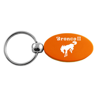 Autogold® - Bronco II Logo Oval Key Chain