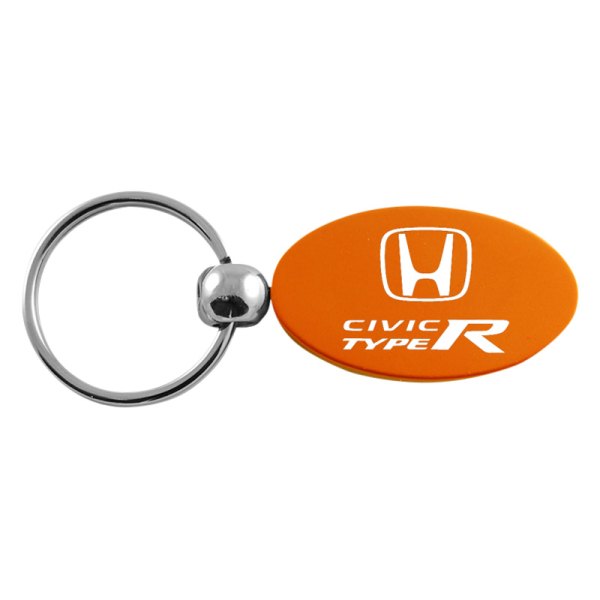Autogold® - Civic Type R Logo Oval Key Chain