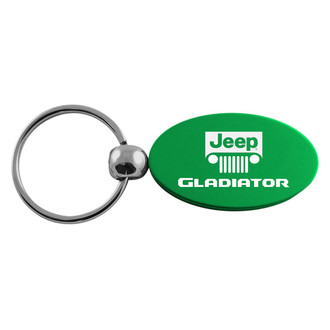 Autogold® - Gladiator Logo Oval Key Chain