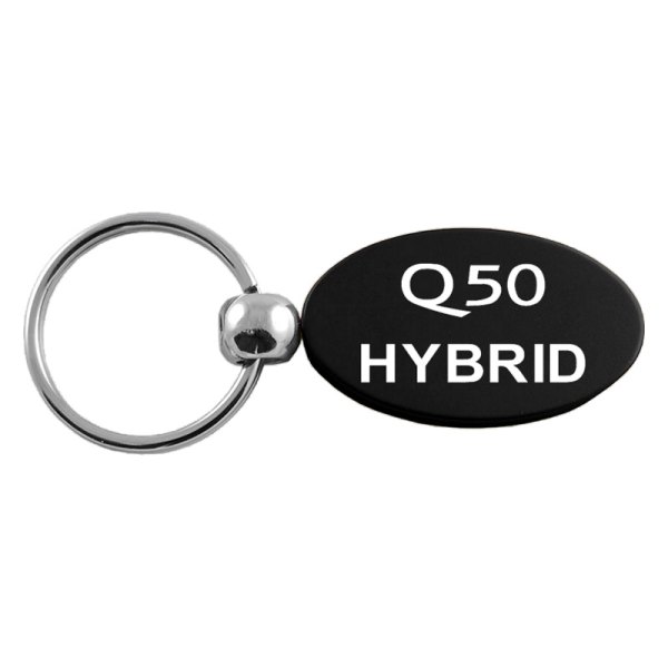 Autogold® - Q50 Hybrid Logo Oval Key Chain