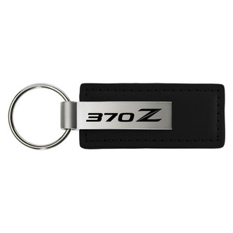 Autogold® - 370Z Logo Leather Key Chain - MOTORCYCLEiD.com