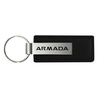Autogold® - Armada Logo Leather Key Chain