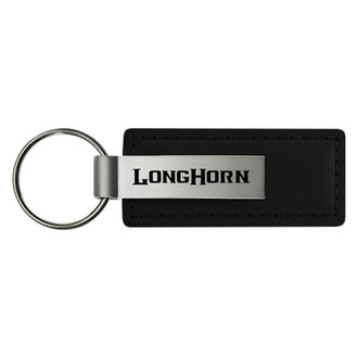 Autogold® - Longhorn Logo Leather Key Chain