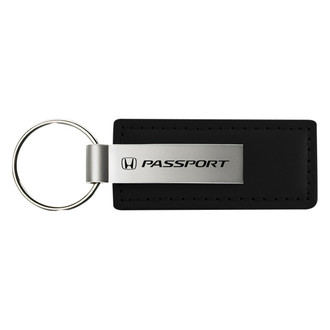 Autogold® - Passport Logo Leather Key Chain