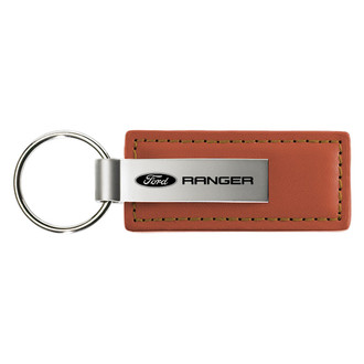 Autogold® - Ranger Logo Leather Key Chain