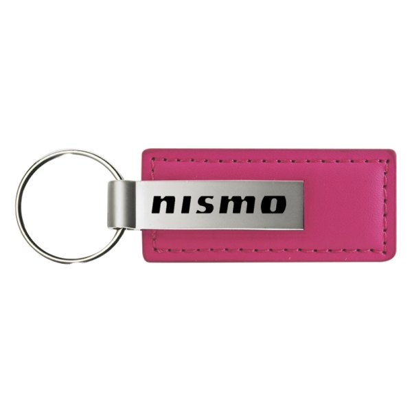 Autogold® - Nismo Logo Pink Leather Key Chain