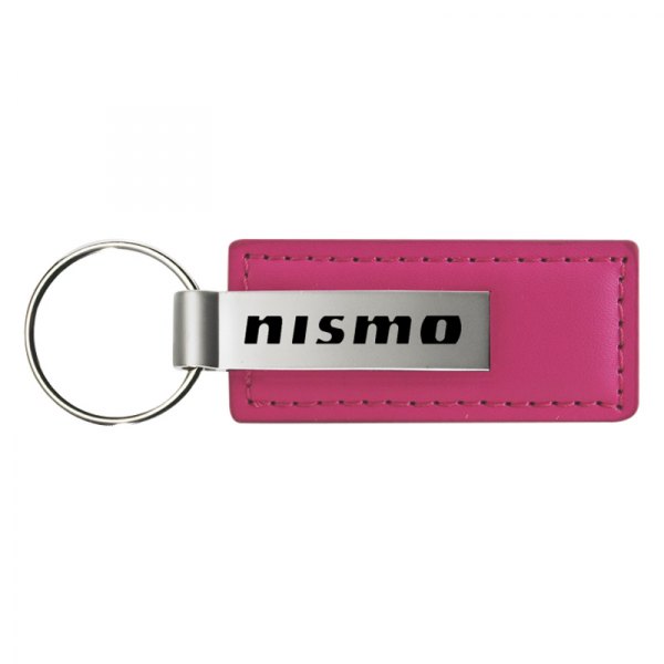 Autogold® - Nismo Logo Pink Leather Key Chain