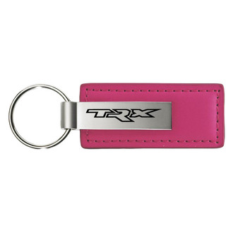 Autogold® - TRX Logo Pink Leather Key Chain