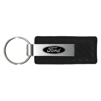 Autogold® - Ford Logo Leather Key Chain