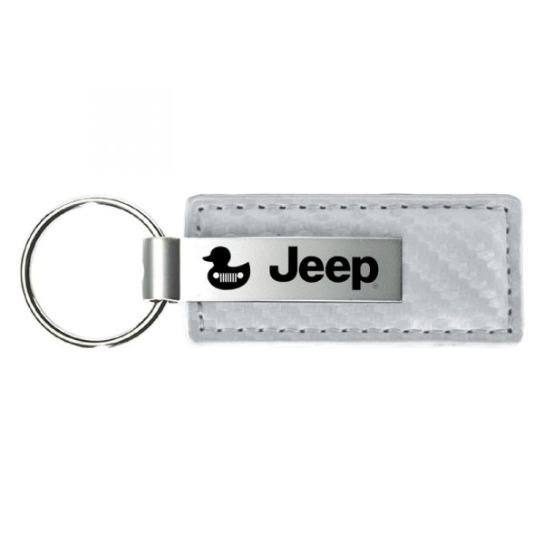 Autogold® KC1557.JEEQ - Jeep Duck White Carbon Fiber Leather