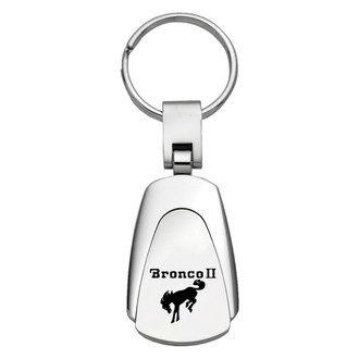 Autogold® - Bronco II Logo Teardrop Key Chain