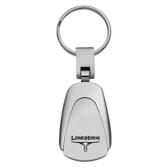 Autogold® - Longhorn Skull Logo Teardrop Key Chain