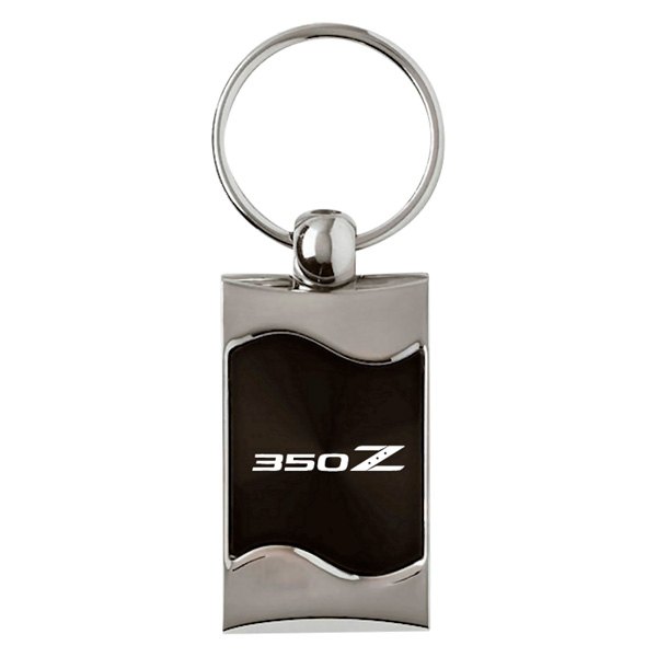 Autogold® - 350Z Logo Rectangular Wave Key Chain