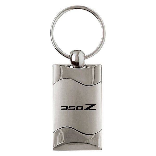Autogold® - 350Z Logo Rectangular Wave Key Chain