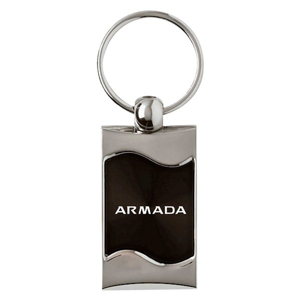 Autogold® - Armada Logo Rectangular Wave Key Chain