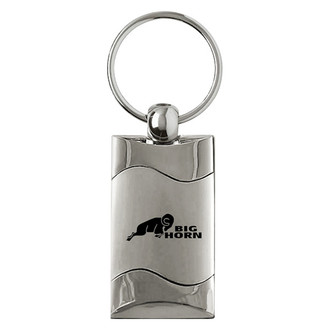 Autogold® - Big Horn Rectangular Wave Key Chain