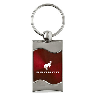 Autogold® - Bronco 2020 Rectangular Wave Key Chain