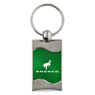 Autogold® - Bronco 2020 Rectangular Wave Key Chain