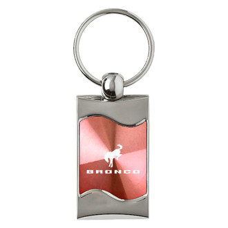 Autogold® - Bronco 2020 Rectangular Wave Key Chain