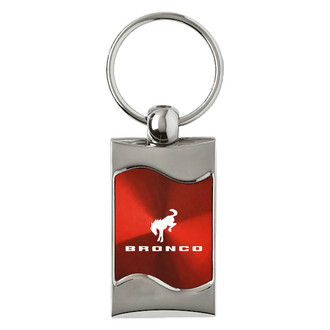 Autogold® - Bronco 2020 Rectangular Wave Key Chain
