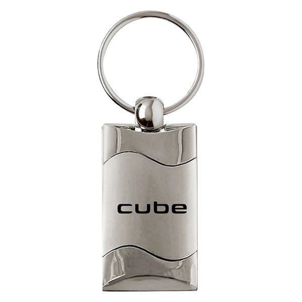 Autogold® - Cube Logo Rectangular Wave Key Chain