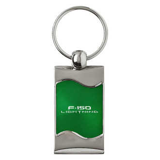 Autogold® - F-150 Lightning Rectangular Wave Key Chain