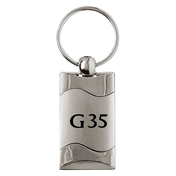 Autogold® - G35 Logo Rectangular Wave Key Chain