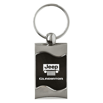 Autogold® - Gladiator Rectangular Wave Key Chain
