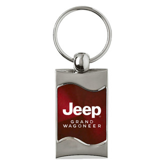 Autogold® - Grand Wagoneer Rectangular Wave Key Chain