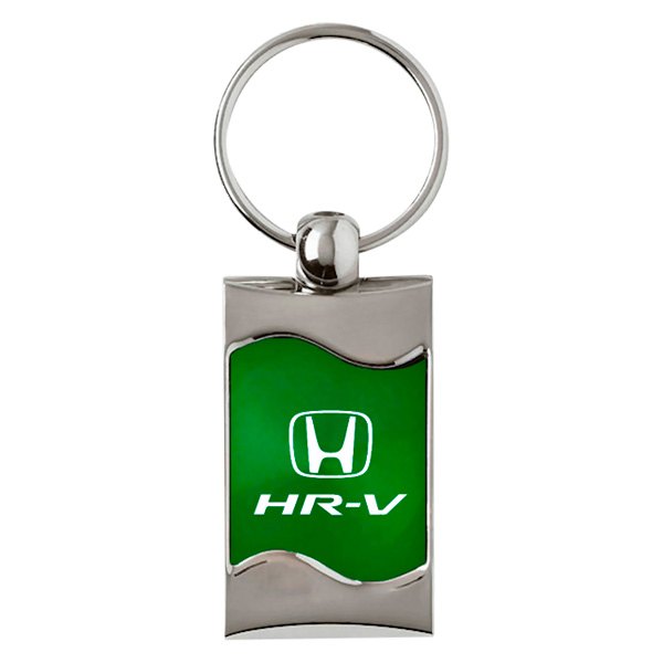 Autogold® - HR-V Logo Rectangular Wave Key Chain