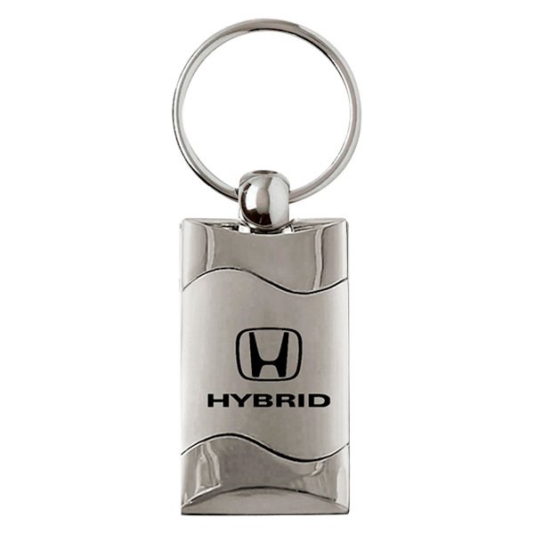 Autogold® - Hybrid Honda Logo Rectangular Wave Key Chain