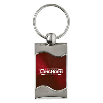 Autogold® - Longhorn Limited Edition Rectangular Wave Key Chain