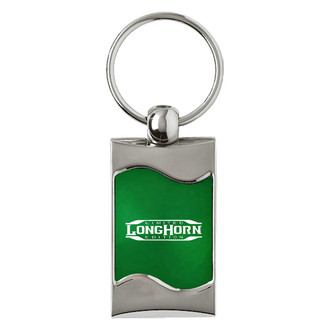 Autogold® - Longhorn Limited Edition Rectangular Wave Key Chain