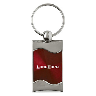 Autogold® - Longhorn Rectangular Wave Key Chain