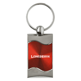 Autogold® - Longhorn Rectangular Wave Key Chain