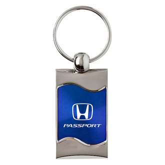 Autogold® - Passport Rectangular Wave Key Chain