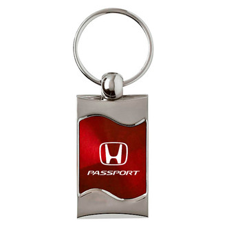 Autogold® - Passport Rectangular Wave Key Chain