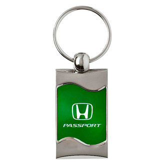 Autogold® - Passport Rectangular Wave Key Chain