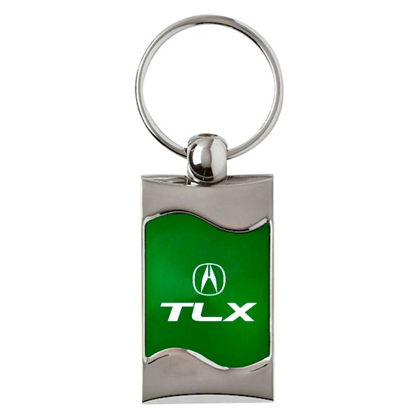 Autogold® - TLX Logo Rectangular Wave Key Chain