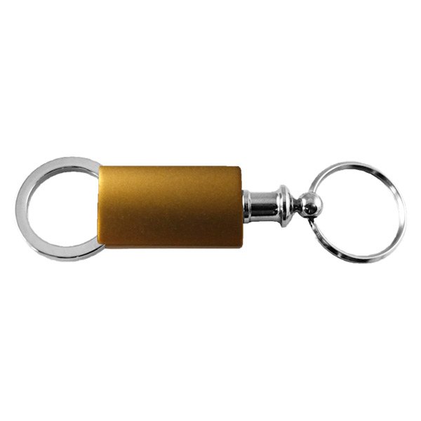 Autogold® - Blank Logo Gold Anodized Aluminum Valet Key Chain