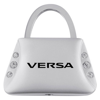 Autogold® - Versa Logo Jeweled Purse Key Chain