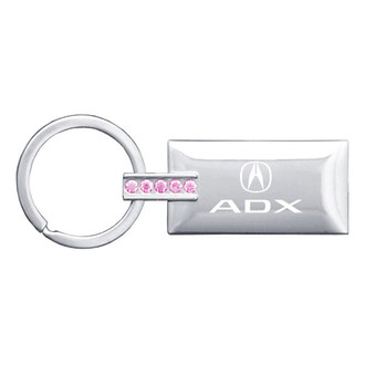 Autogold® - ADX Logo Jeweled Rectangular Key Chain
