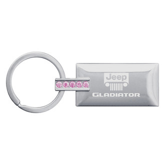 Autogold® - Gladiator Logo Jeweled Purse Key Chain