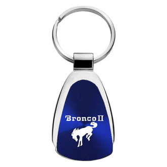 Autogold® - Bronco II Logo Teardrop Key Chain