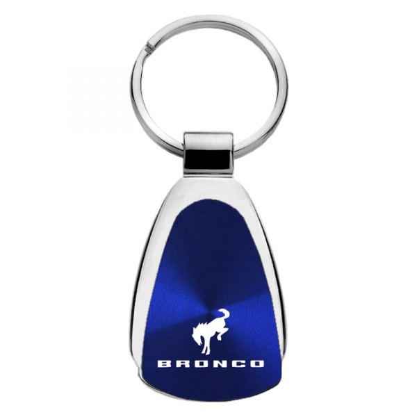 Autogold® - Bronco 2020 Logo Teardrop Key Chain