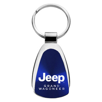 Autogold® - Grand Wagoneer Logo Teardrop Key Chain