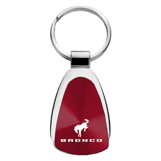 Autogold® - Bronco 2020 Logo Teardrop Key Chain