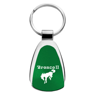 Autogold® - Bronco II Logo Teardrop Key Chain