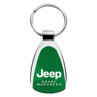 Autogold® - Grand Wagoneer Logo Teardrop Key Chain