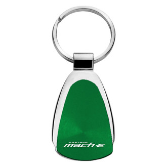 Autogold® - Mach-E Logo Teardrop Key Chain